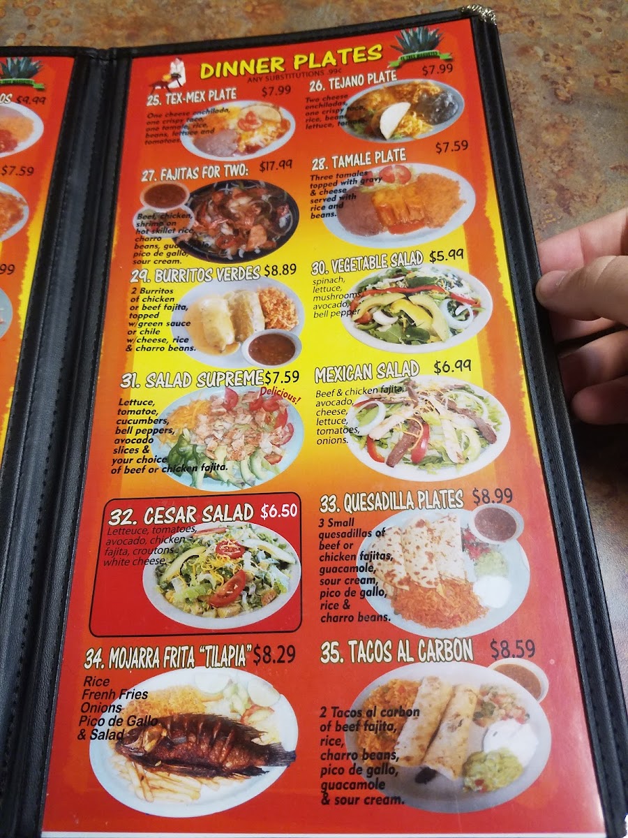 Tres Magueyes 2 Menu - Image 4