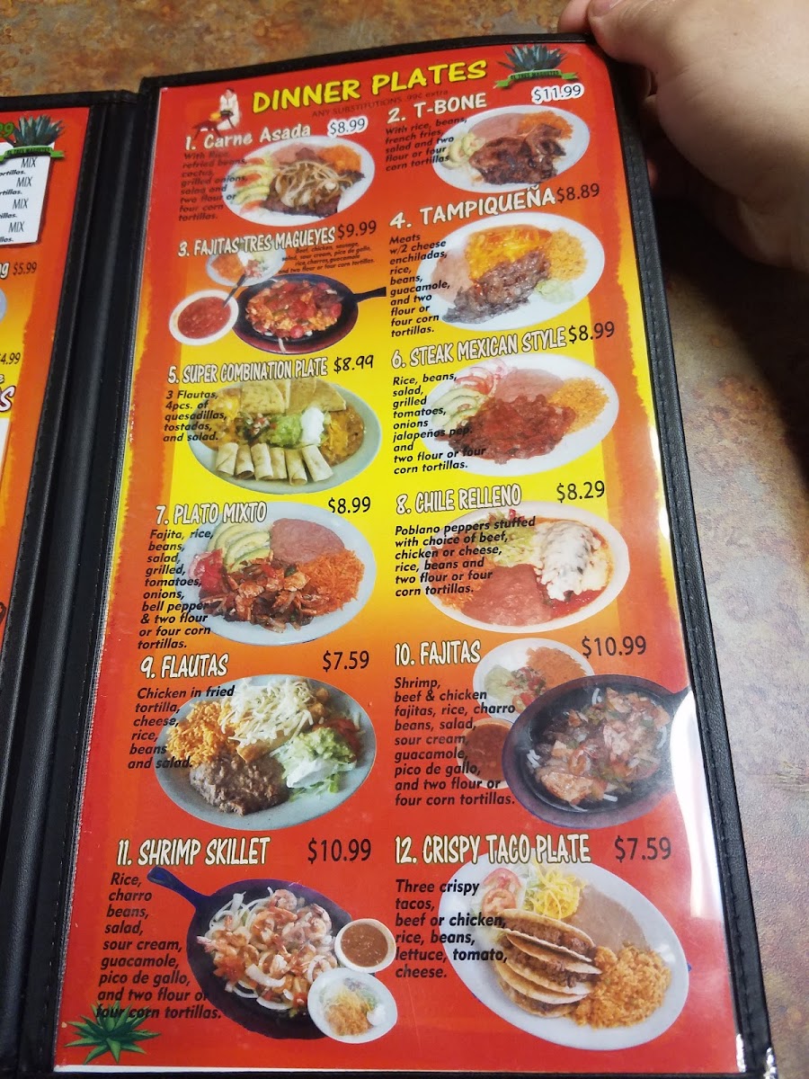 Tres Magueyes 2 Menu - Image 5